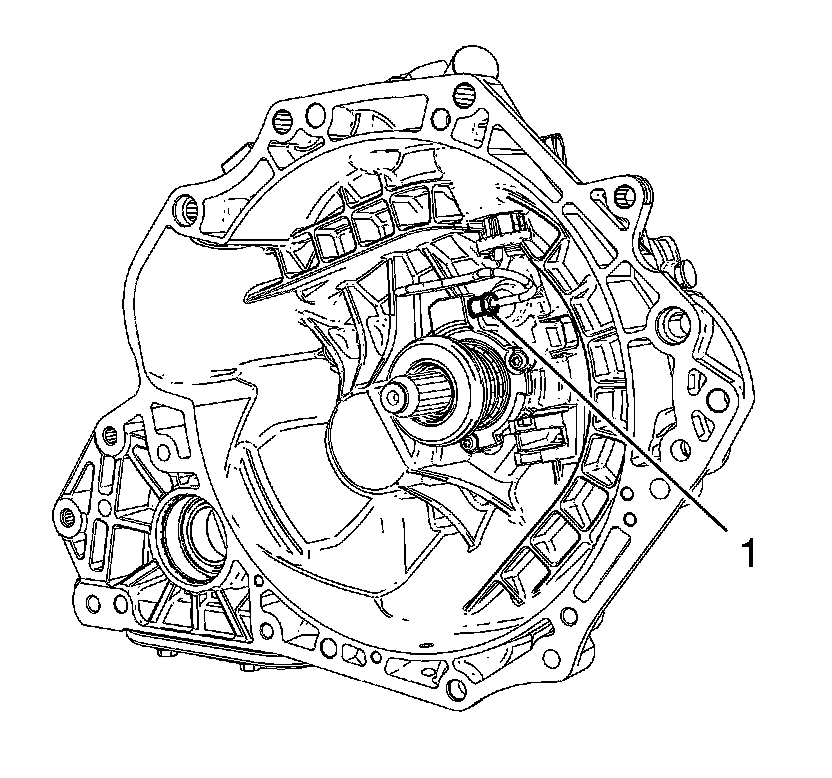 Factory diagram — Clutch Slave Cylinder