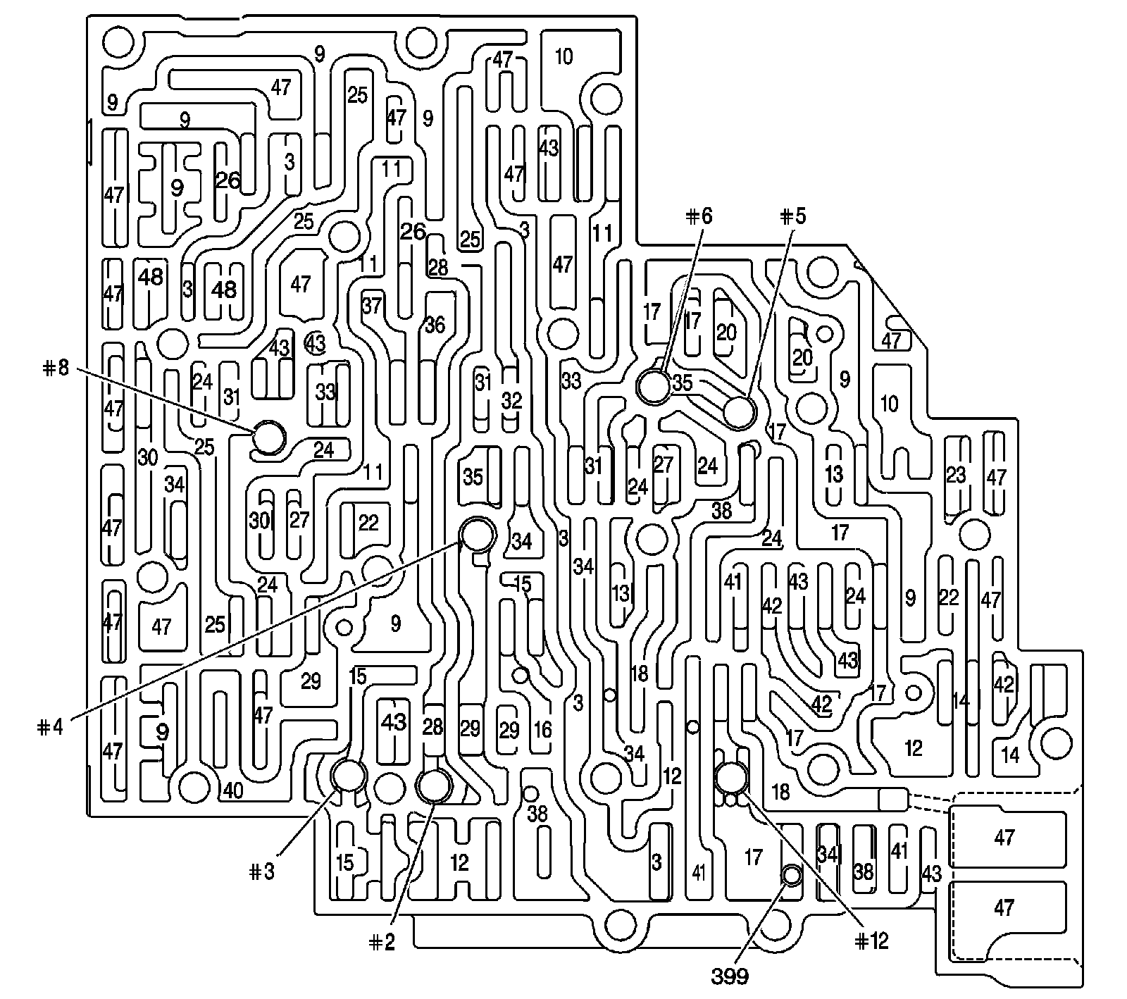 Factory diagram — Valve Body