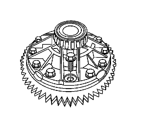 Factory diagram — Rear Differential
