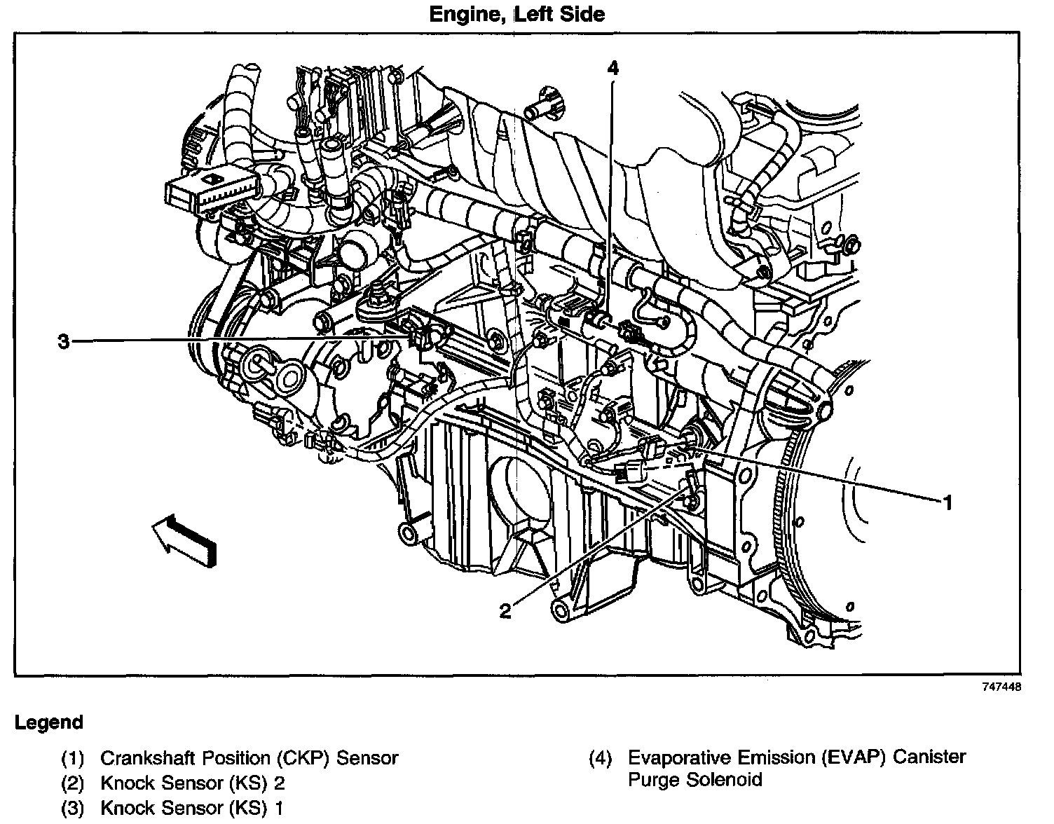 Factory diagram — Canister Purge Solenoid