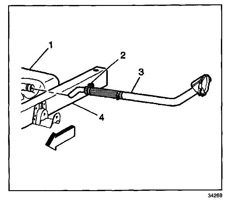Factory diagram — Fuel Filler Hose
