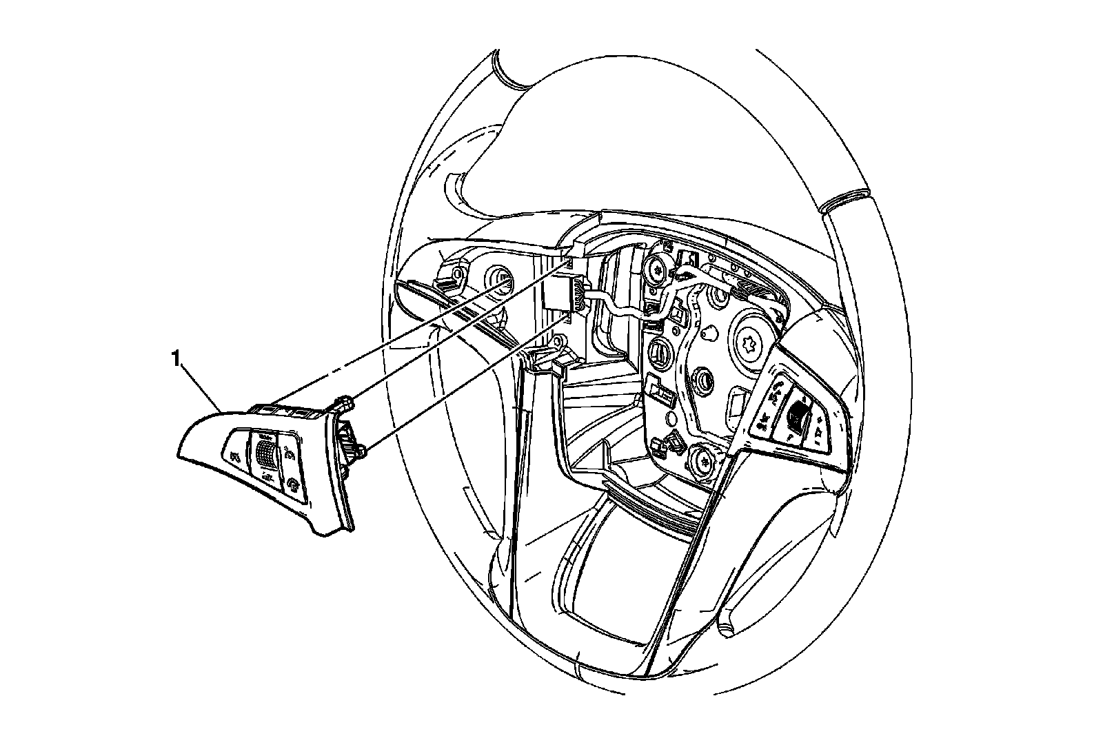 Factory diagram — Cruise Control Switch