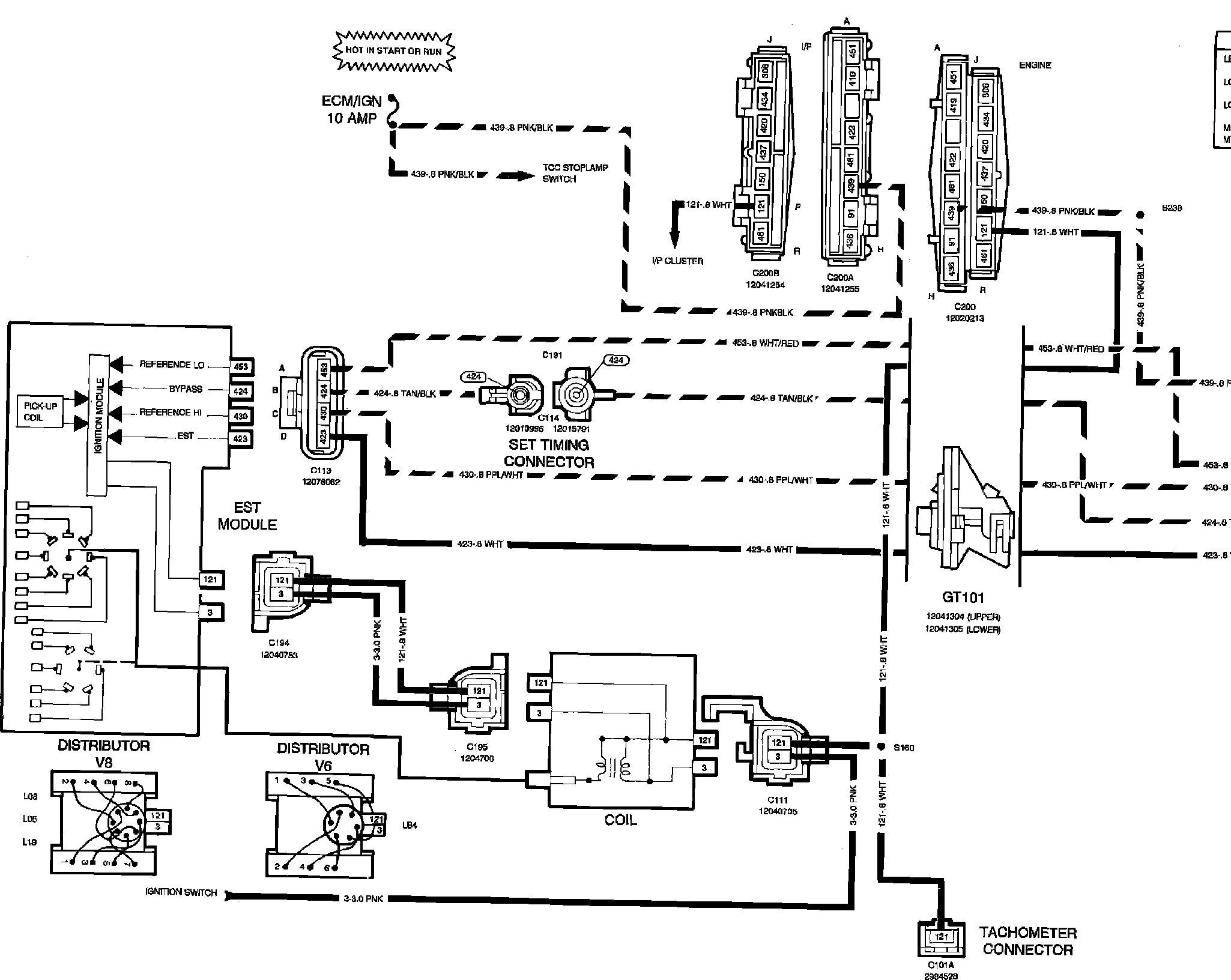Factory diagram — Compressor Clutch