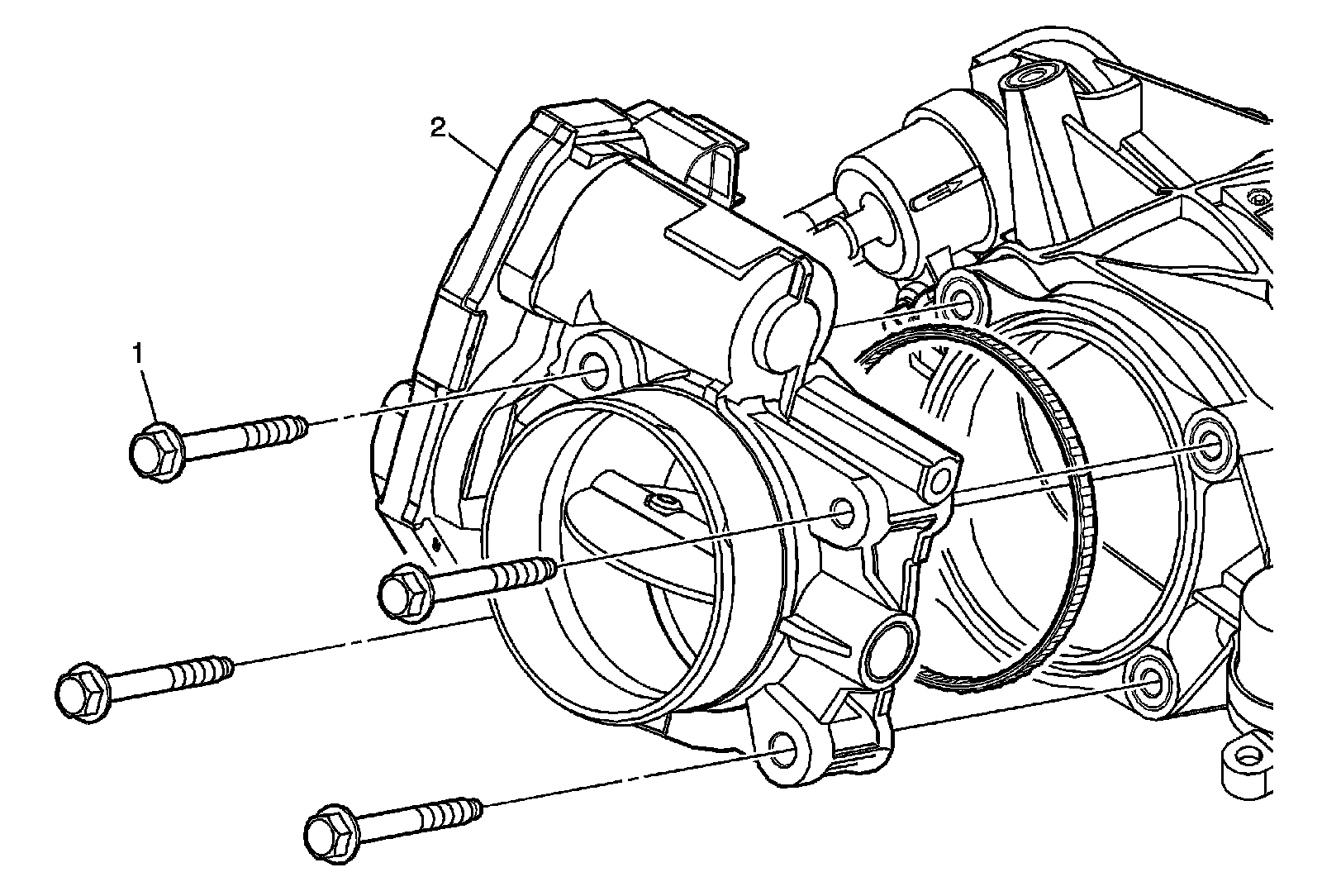 Factory diagram — Throttle Body