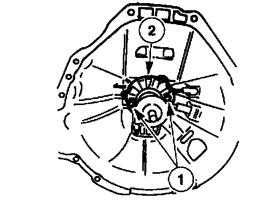 Factory diagram — Clutch Slave Cylinder