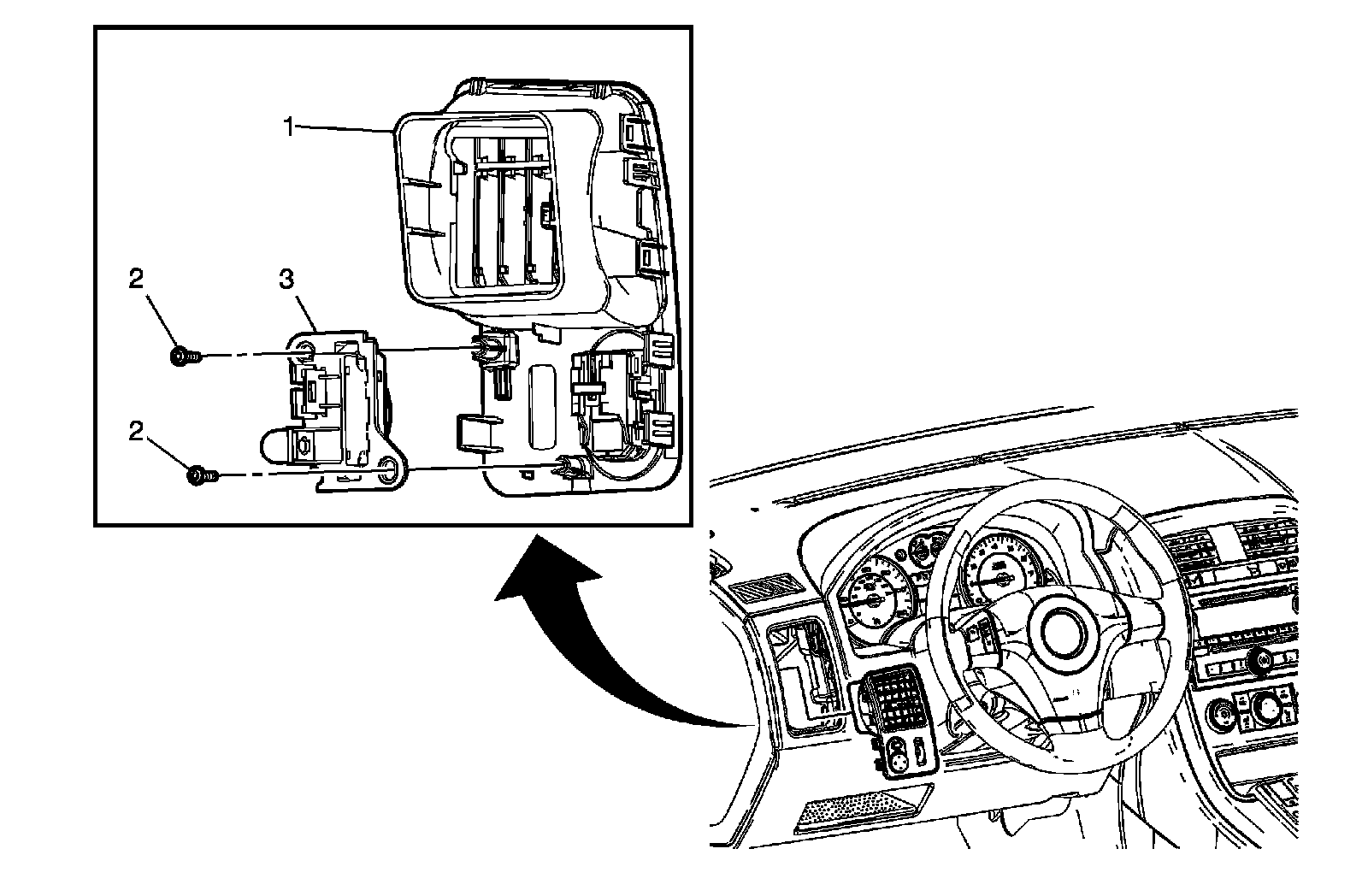 Factory diagram — Dimmer Switch