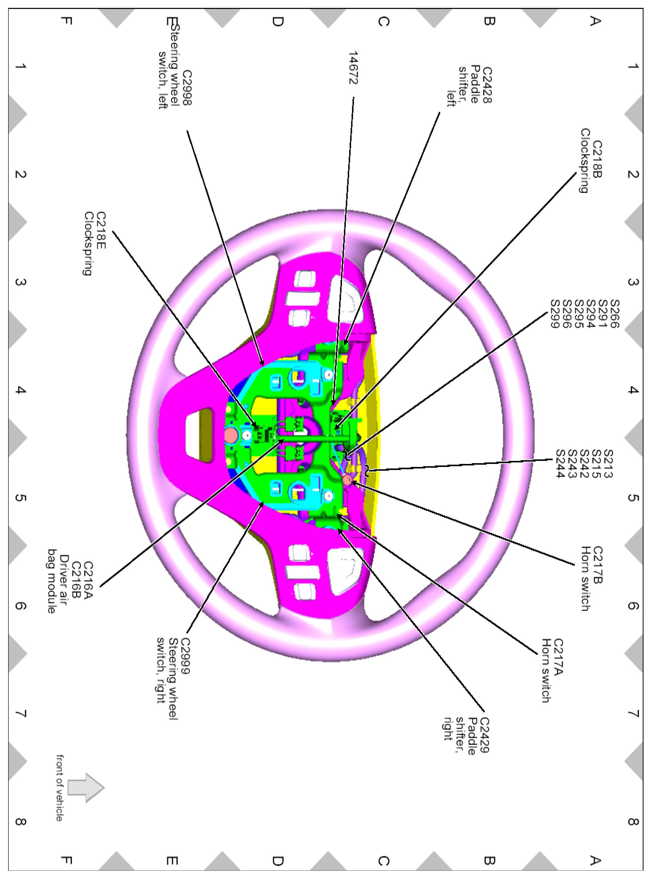 Factory diagram — Horn Switch