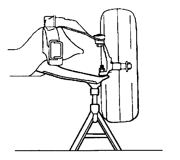 Factory diagram — Front Steering Knuckle