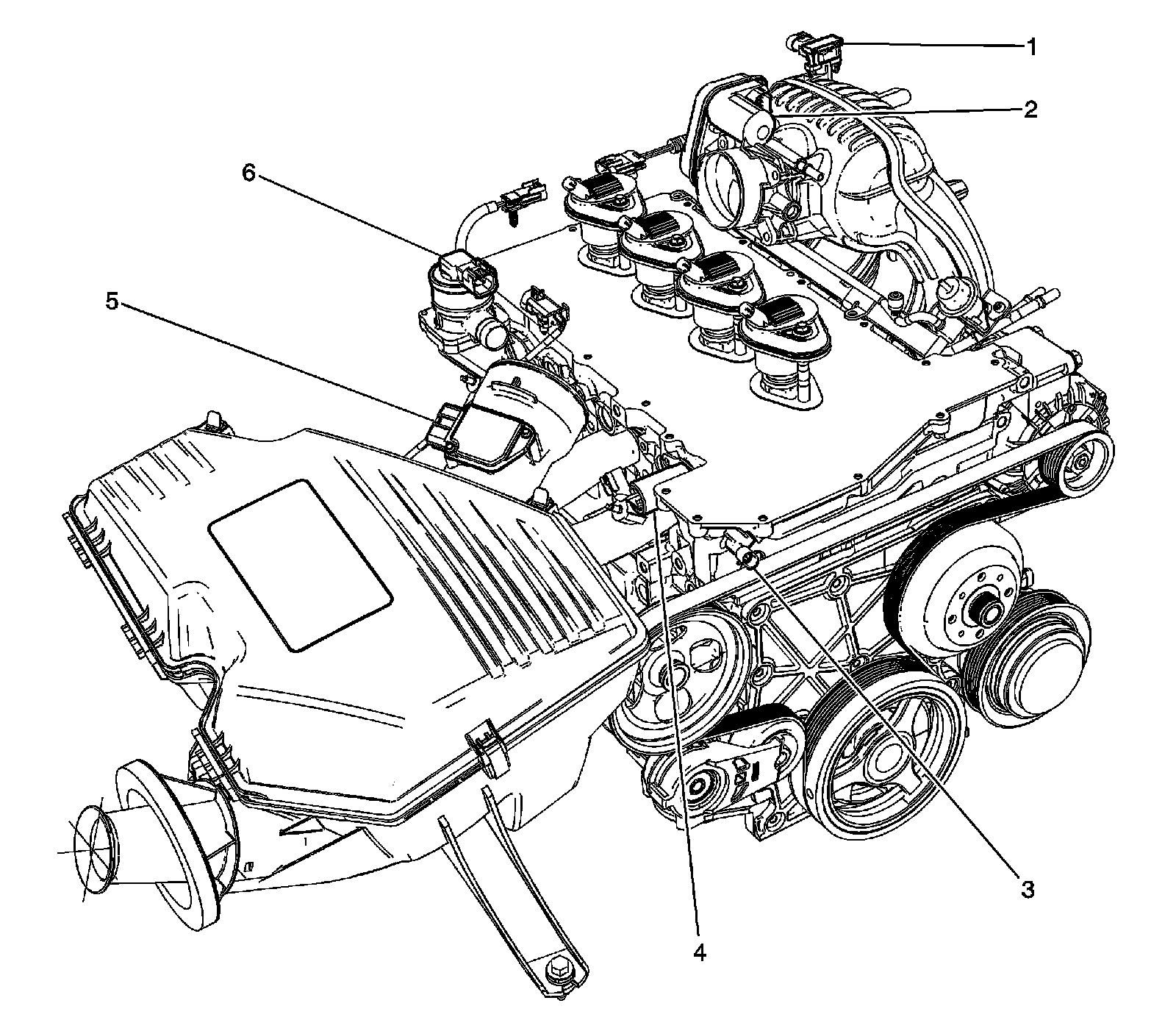 Factory diagram — Throttle Body