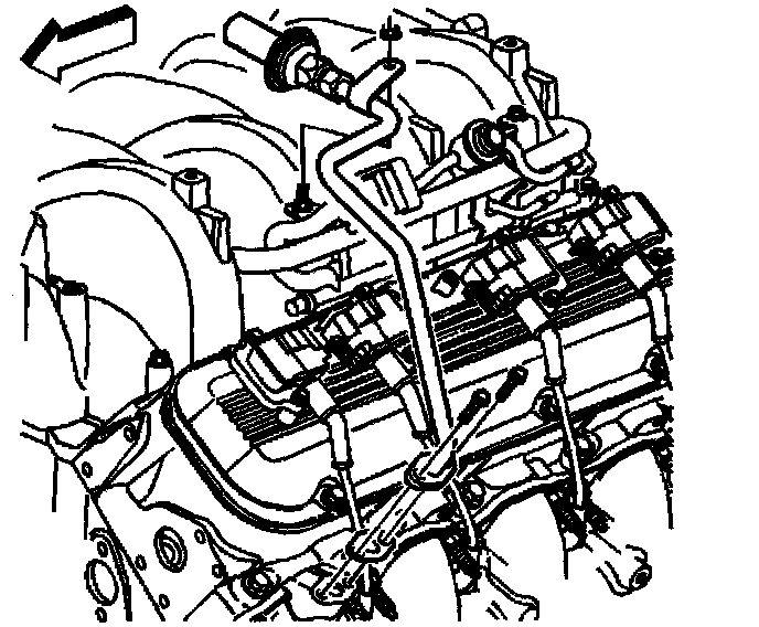 Factory diagram — Exhaust Manifold
