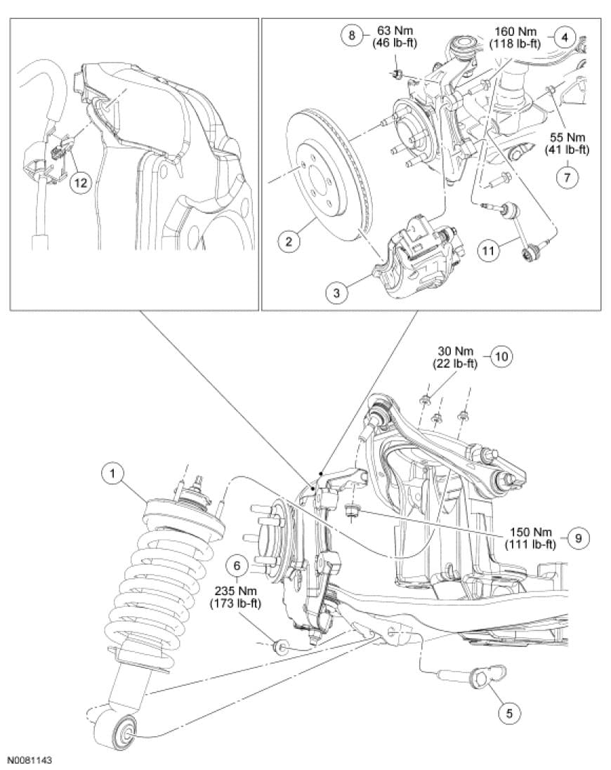 Factory diagram — Removal and Replacement