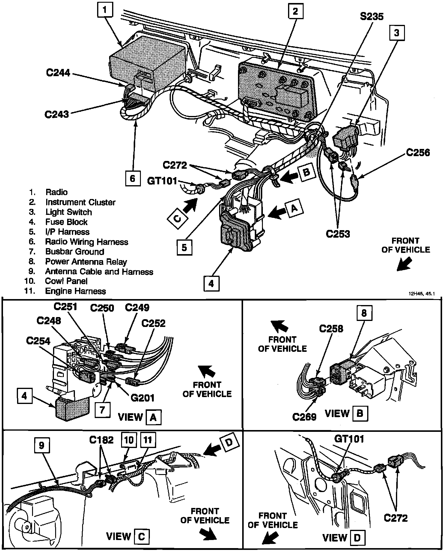 Factory diagram — Antenna Relay