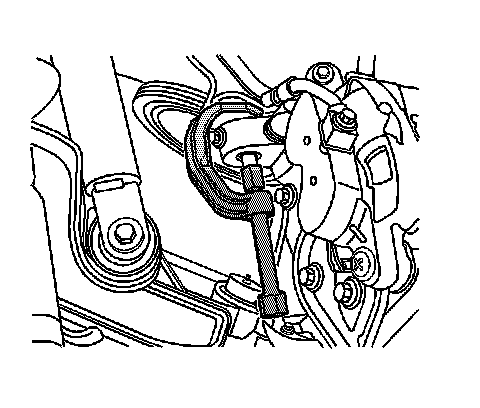 Factory diagram — Front Steering Knuckle