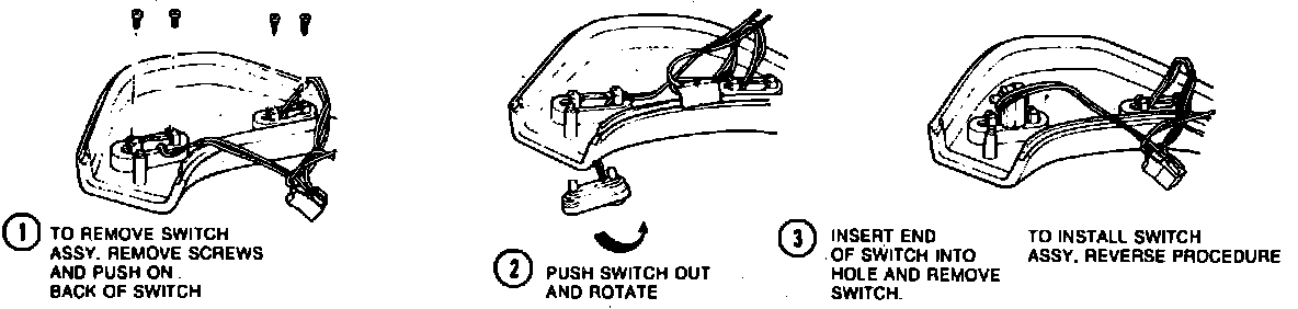 Factory diagram — Cruise Control Switch