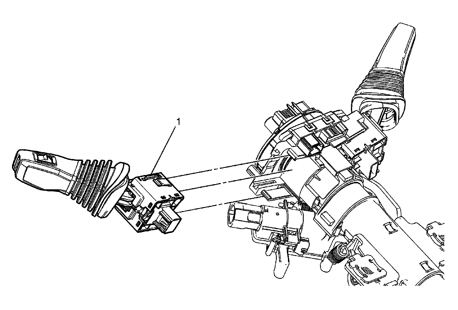 Factory diagram — Wiper Switch