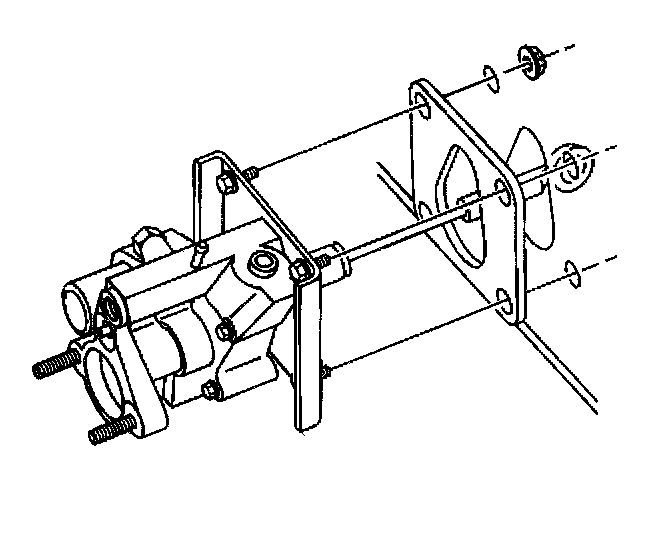 Factory diagram — Hydraulic Brake Booster