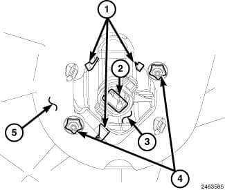Factory diagram — Fog/Driving Lamp