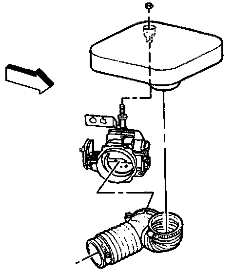 Factory diagram — Throttle Body