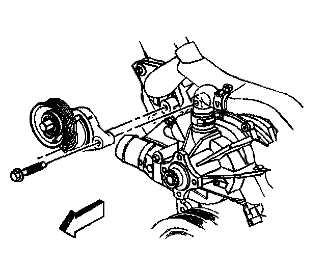 Factory diagram — Drive Belt Tensioner