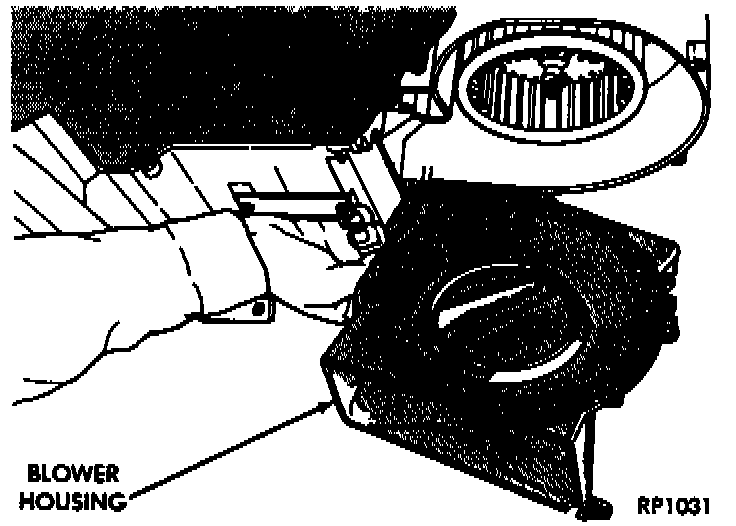 Factory diagram — Blower Motor