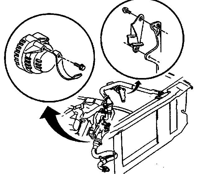 Factory diagram — Radiator Hose