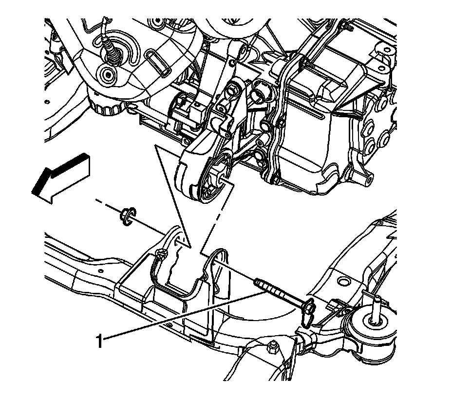 Factory diagram — Engine Mount