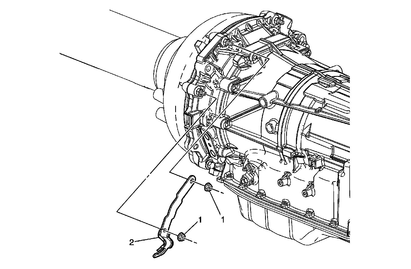 Factory diagram — Shift Cable