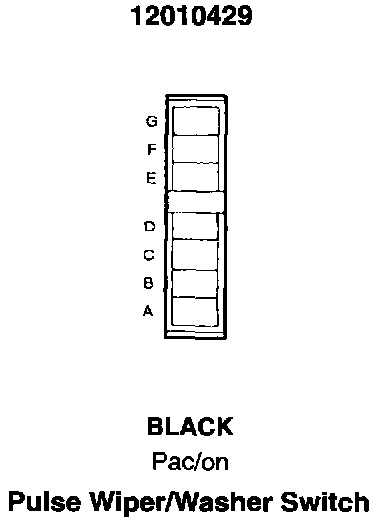 Factory diagram — Wiper Switch