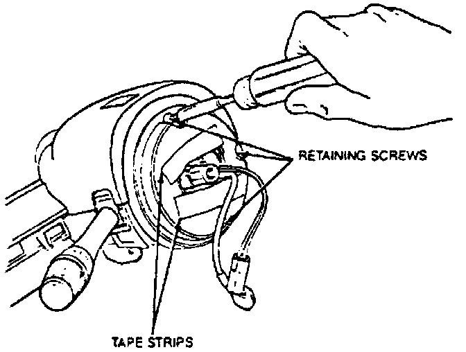 Factory diagram — Clockspring Assembly / Spiral Cable