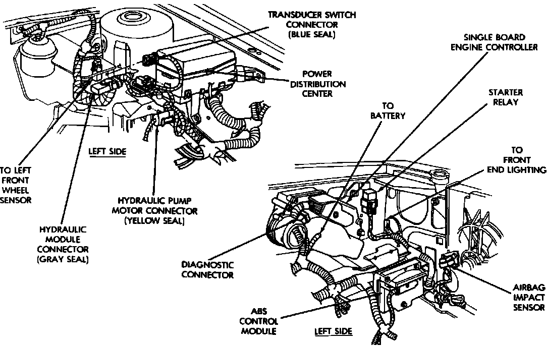 Factory diagram — Starter Relay