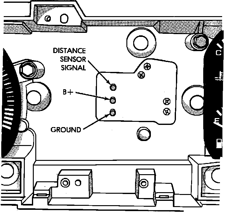Factory diagram — Speedometer Head