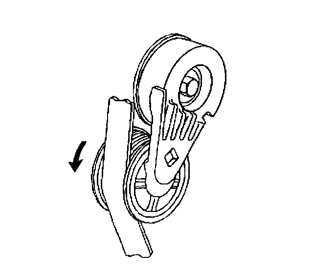 Factory diagram — Drive Belt