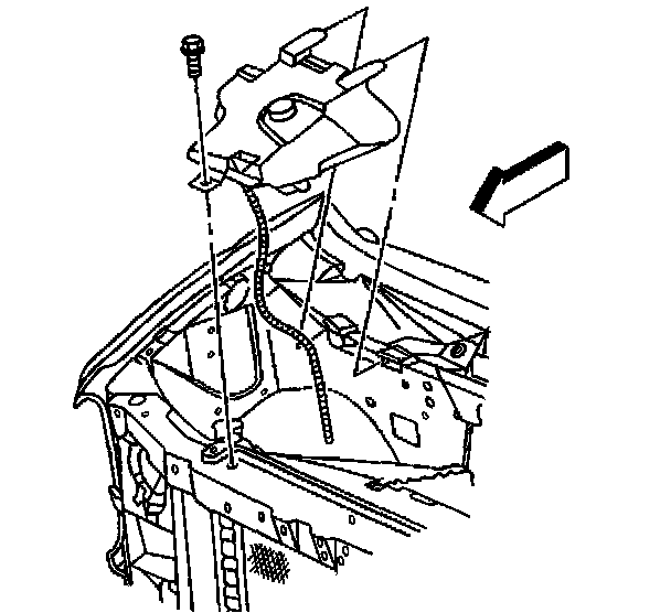 Factory diagram — Drive Belt