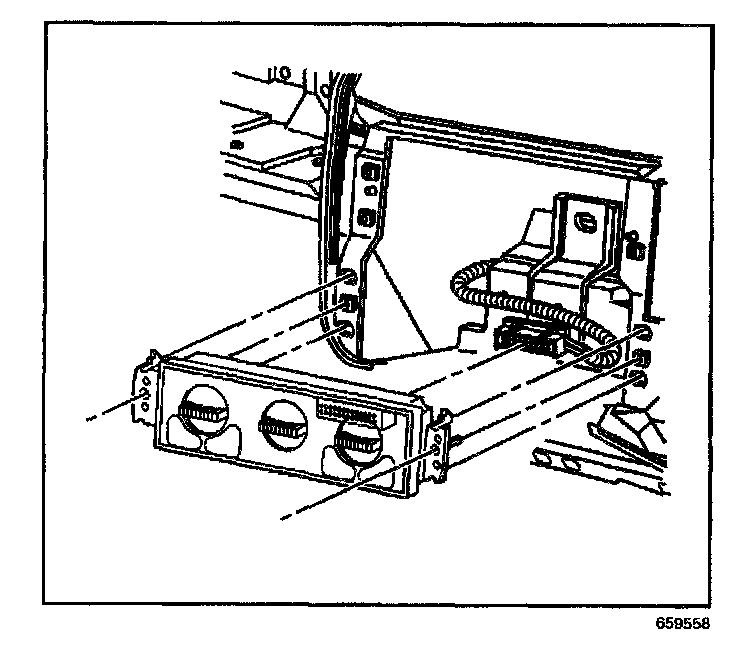 Factory diagram — Control Module HVAC