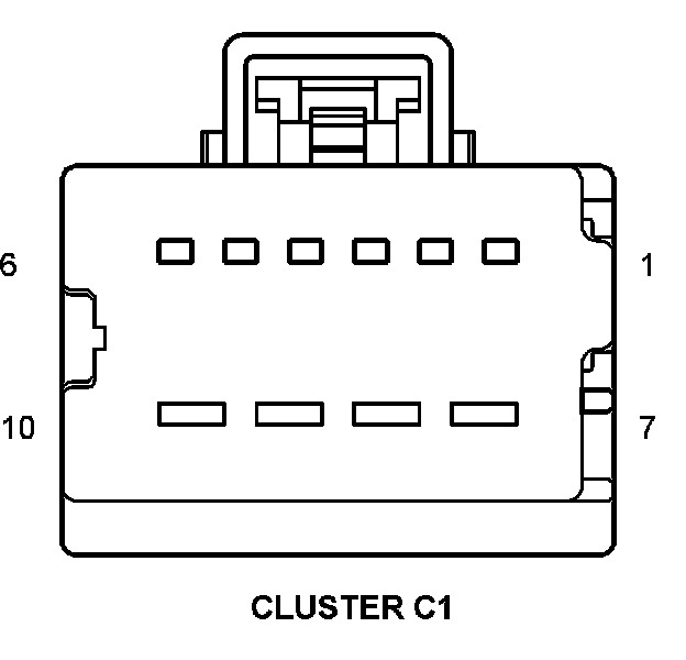 Factory diagram — Instrument Cluster / Carrier
