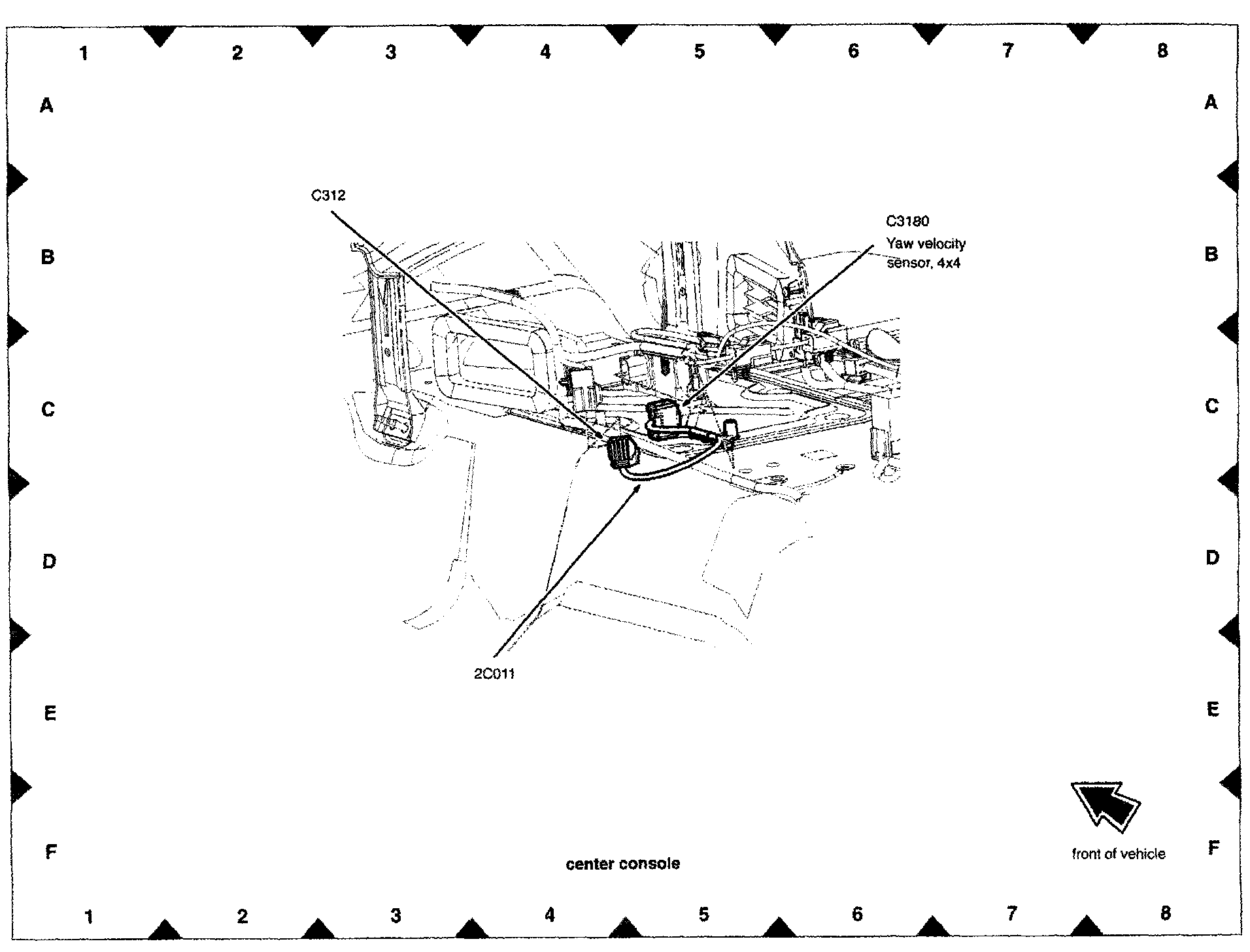 Factory diagram — Yaw Rate Sensor