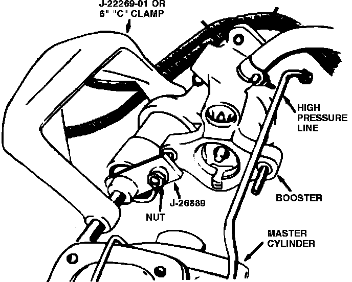 Factory diagram — Bendix Brake Boosters