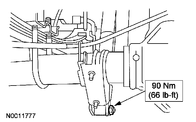 Factory diagram — Suspension Strut / Shock Absorber