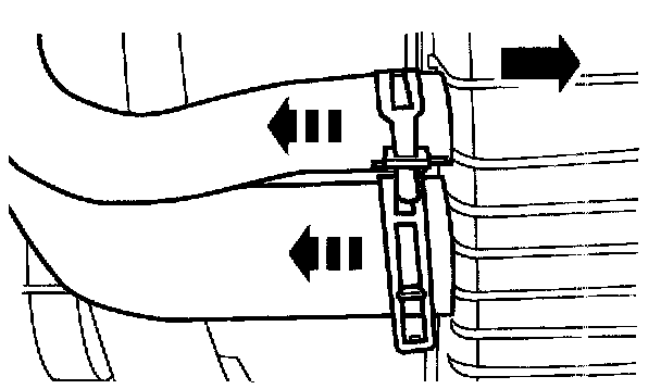 Factory diagram — Radiator