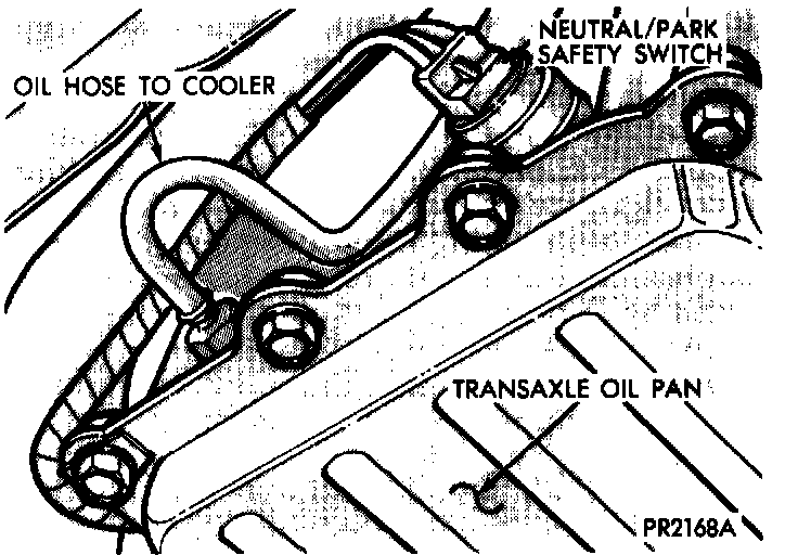 Factory diagram — Neutral Safety Switch