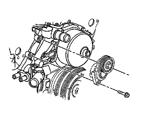 Factory diagram — Drive Belt Tensioner