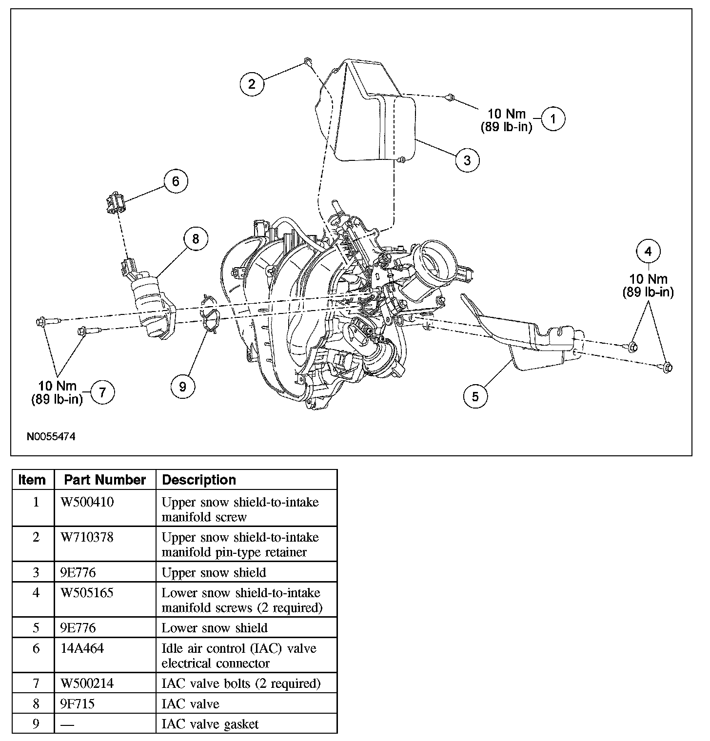 Factory diagram — Idle Speed/Throttle Actuator - Electronic