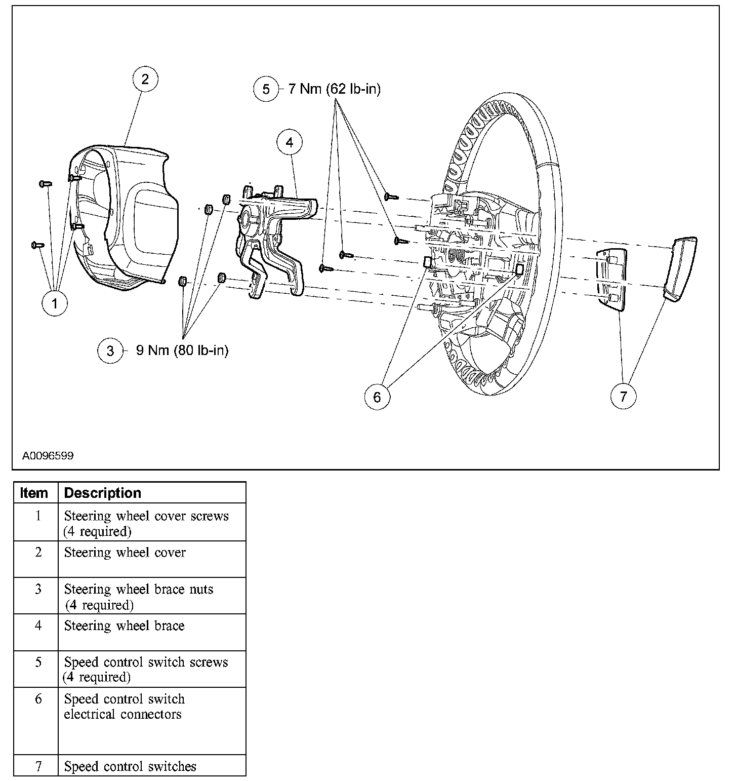 Factory diagram — Cruise Control Switch