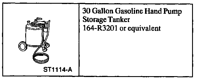 Factory diagram — Fuel Tank