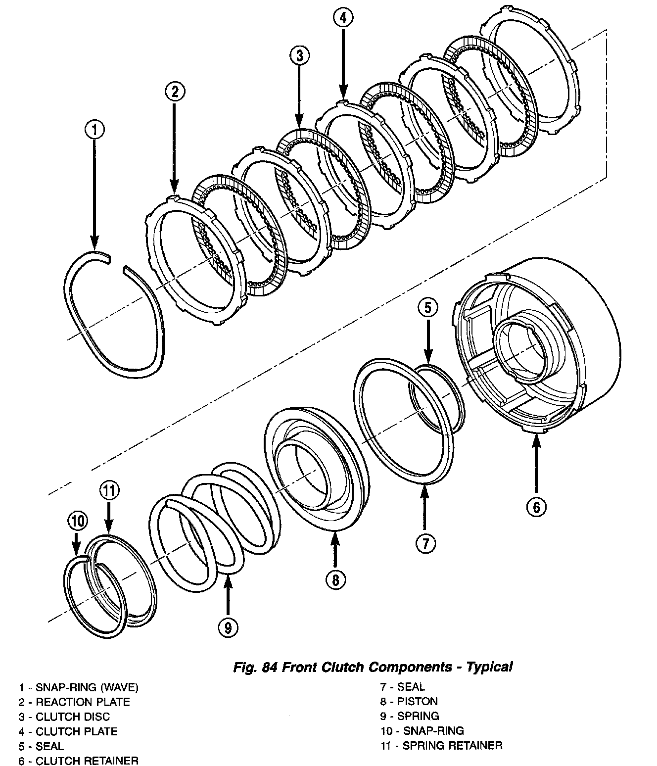 Factory diagram — Clutch
