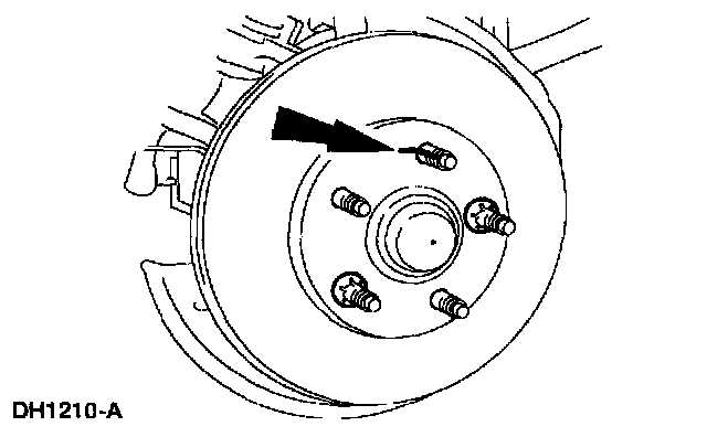 Factory diagram — Brake Rotor/Disc