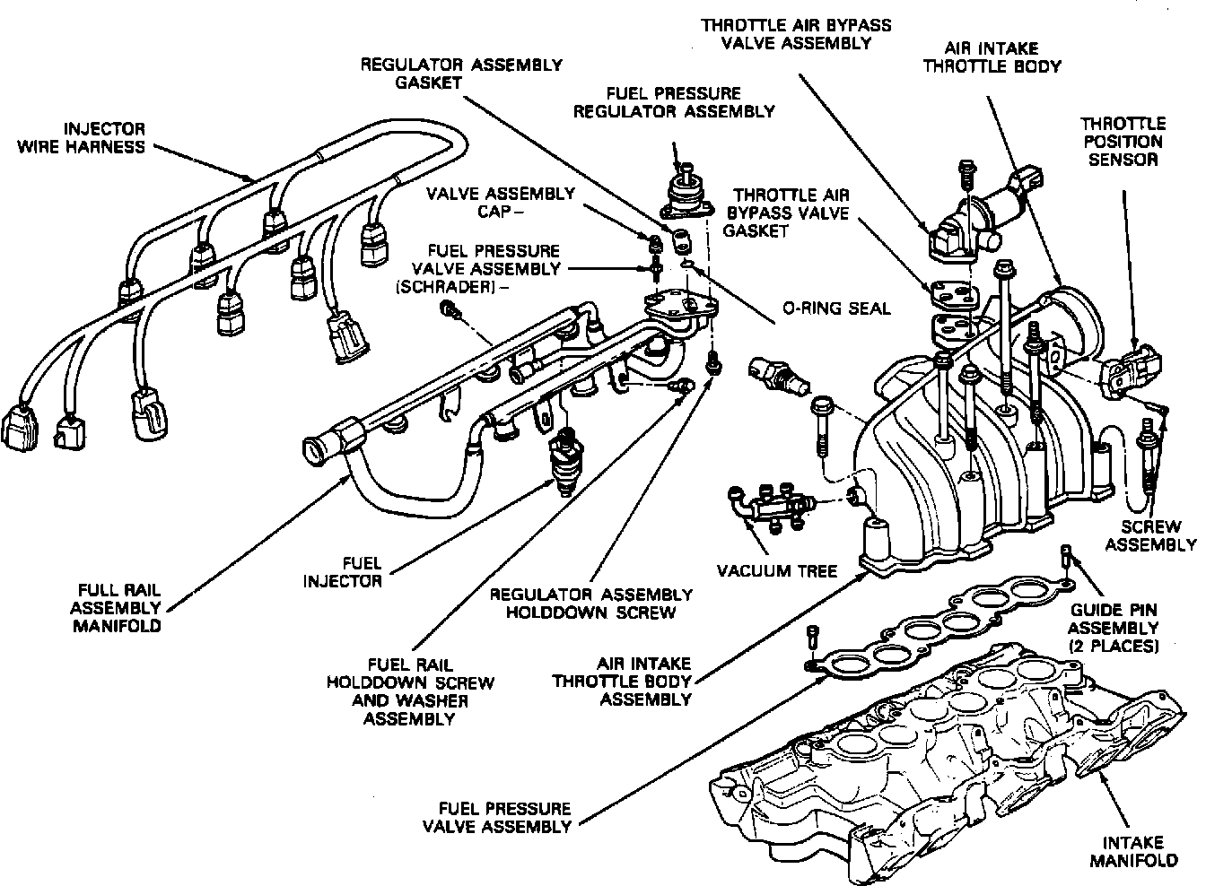 Factory diagram — Throttle Body