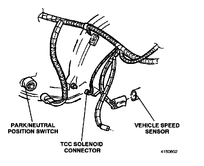 Factory diagram — Torque Converter Clutch Solenoid
