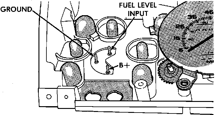 Factory diagram — Fuel Gauge