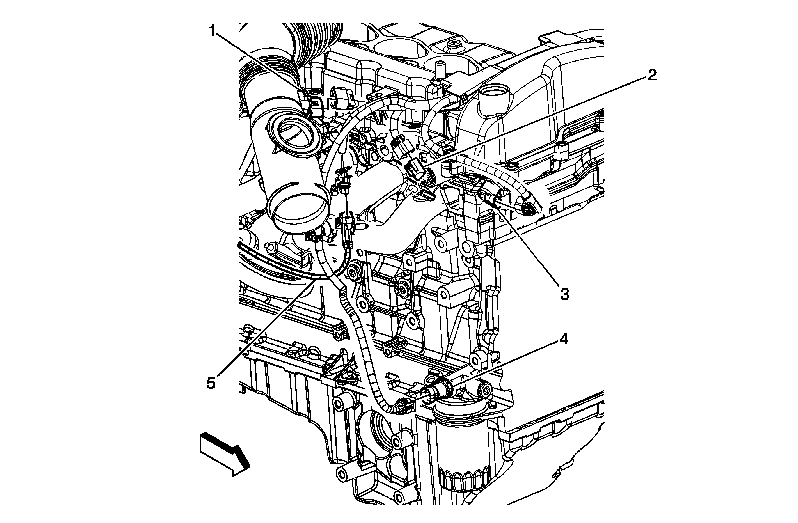 Factory diagram — Variable Valve Timing Solenoid